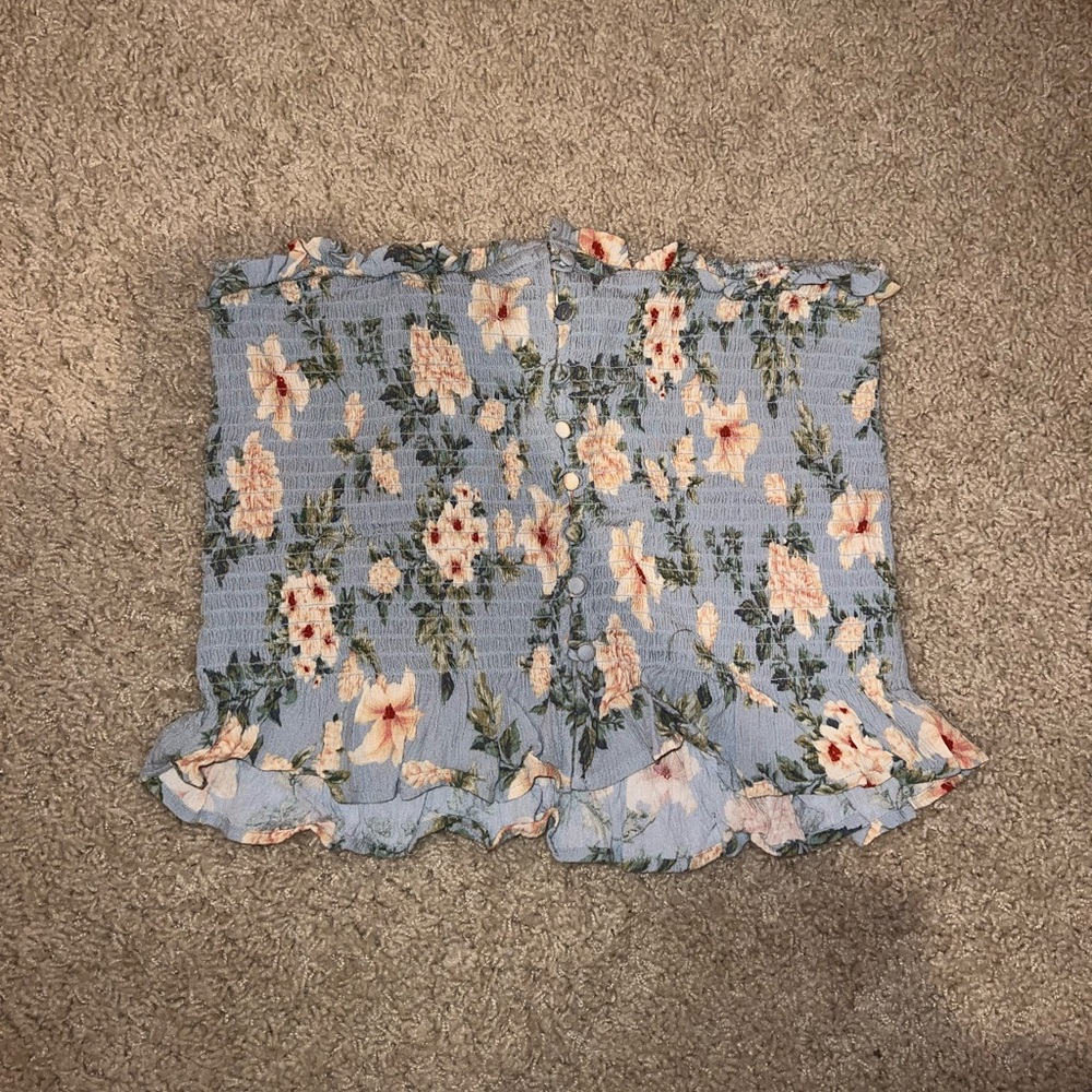 american eagle floral top